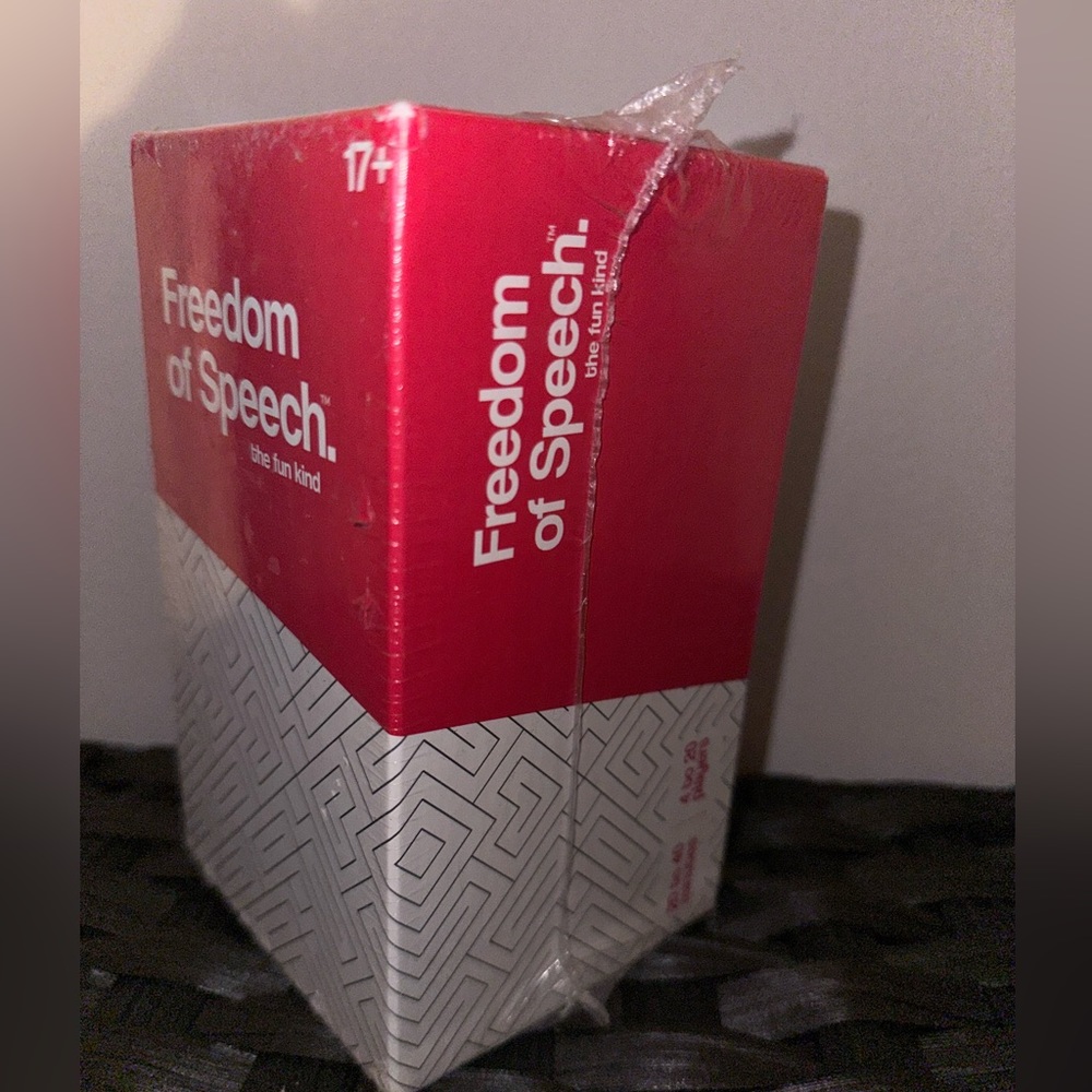 Fun game. Freedom of speech! New in box